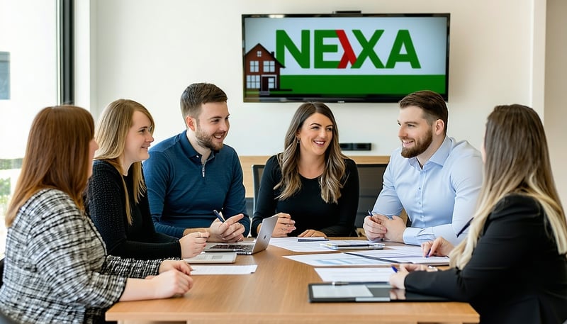 NEXA Mortgage team assisting clients with mortgage solutions NEXA Mortgage team assisting clients with mortgage solutions